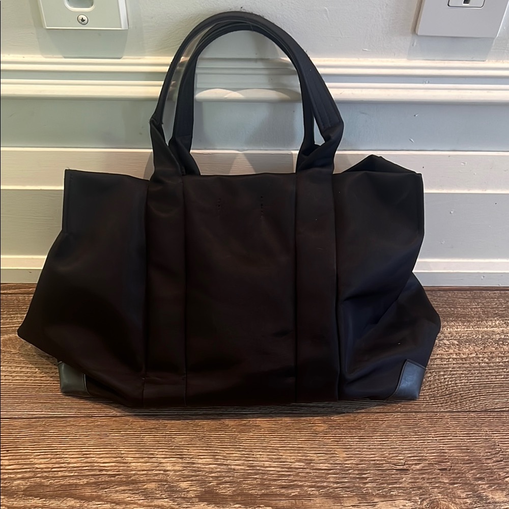 Jeanne Lottie Black Nylon Tote Bag